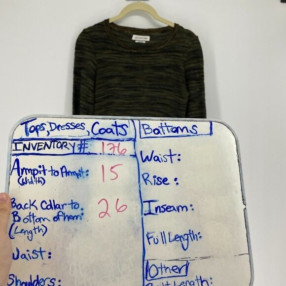 Isabel  Etolie Marant Olive Green Heathered Sweater - Picture 12 of 14